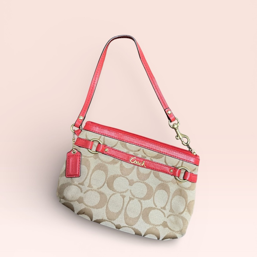 Coach Gallery Signature Medium Wristlet